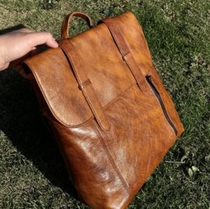 Backpack Men's backpack business leisure travel bag large capacity multi-functio